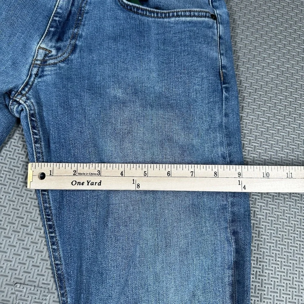 Tecovas Jeans Men's 30x30 Blue Slim Fit Light Wash Denim Stretch Western Cowboy